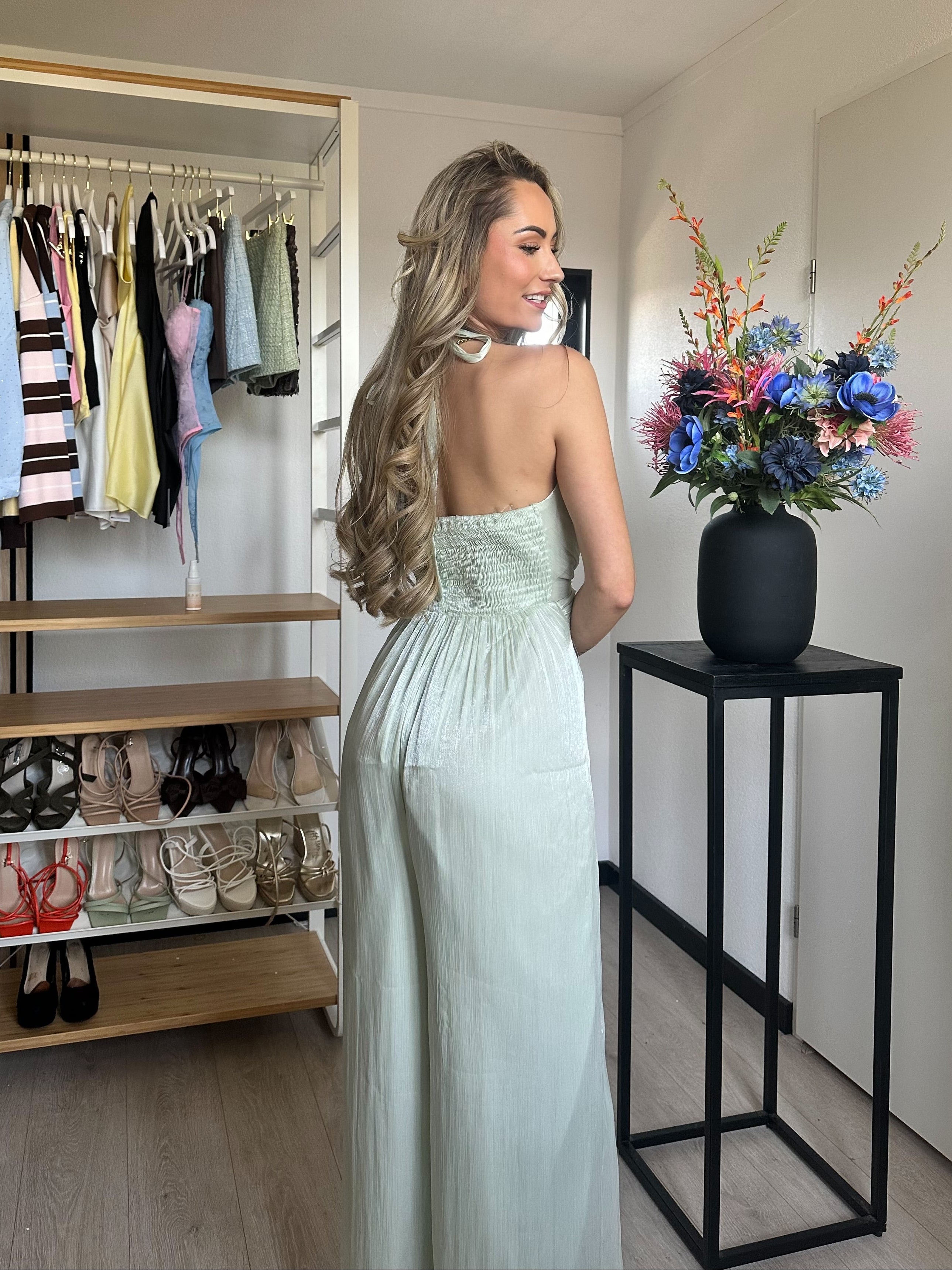 Ayla Jumpsuit - Pastel Groen