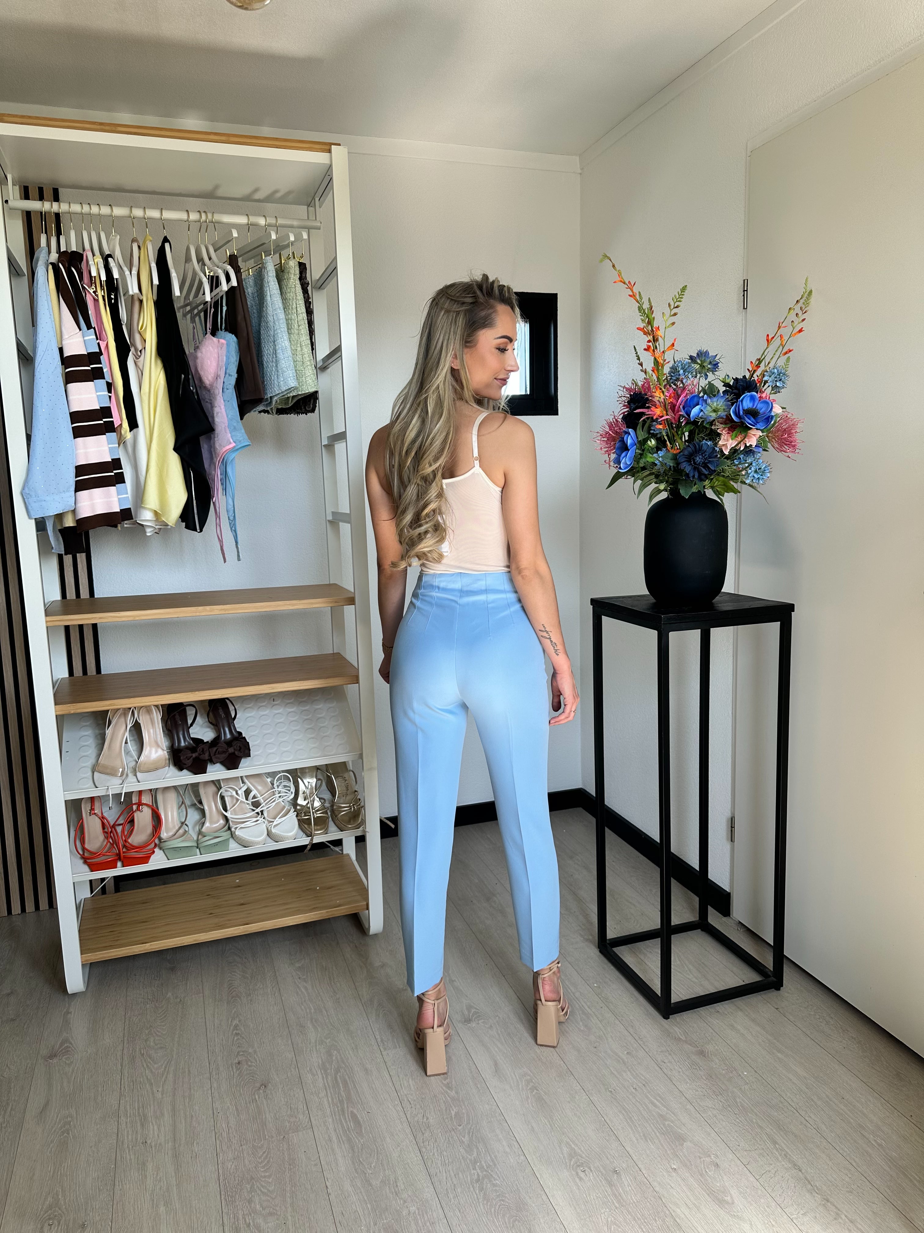 Amy Pantalon - Blauw
