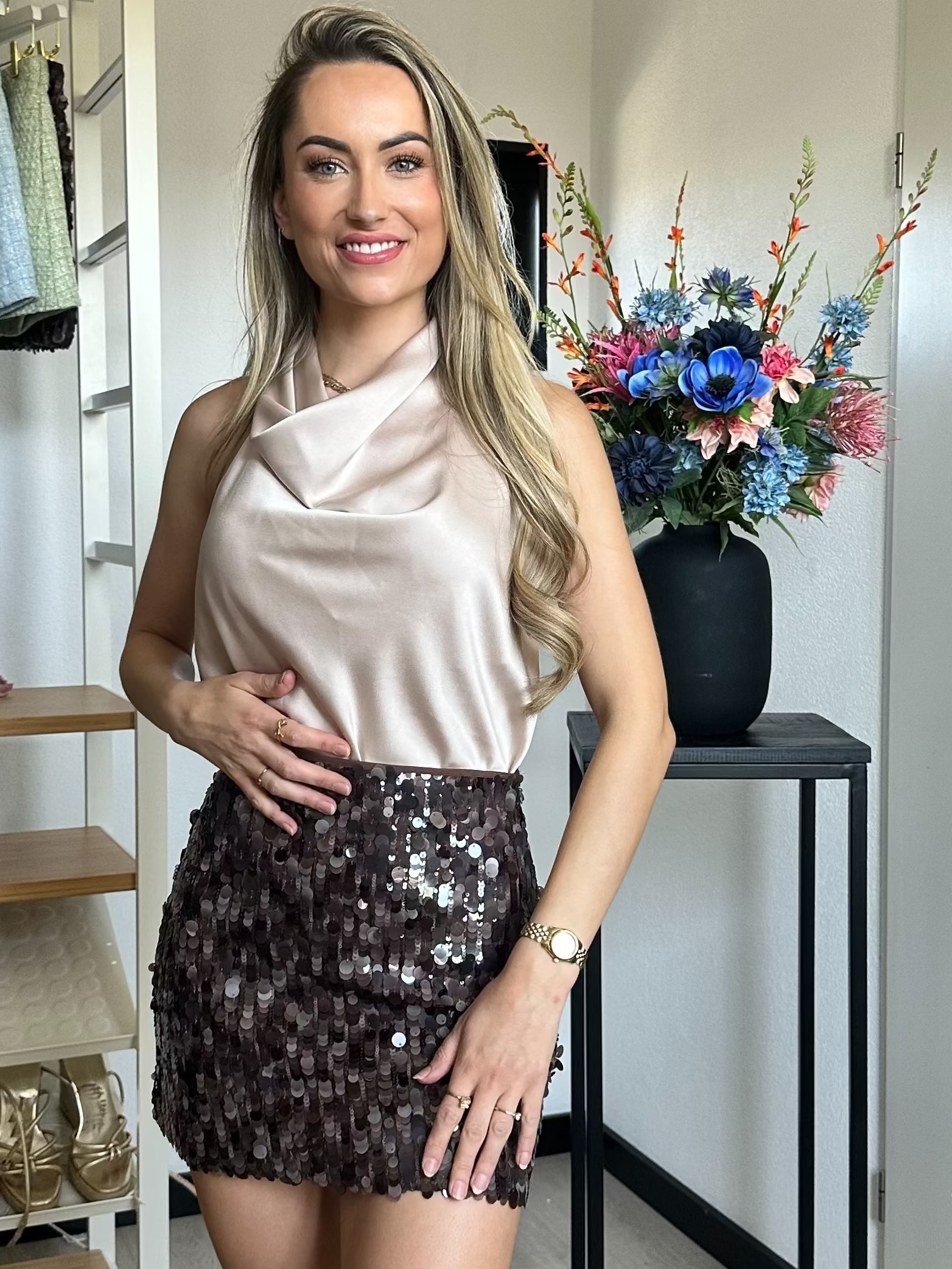 Lara Satijnen Waterval Top