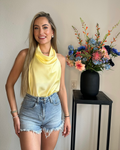 Julie Denim Short – Glitter Kontzak