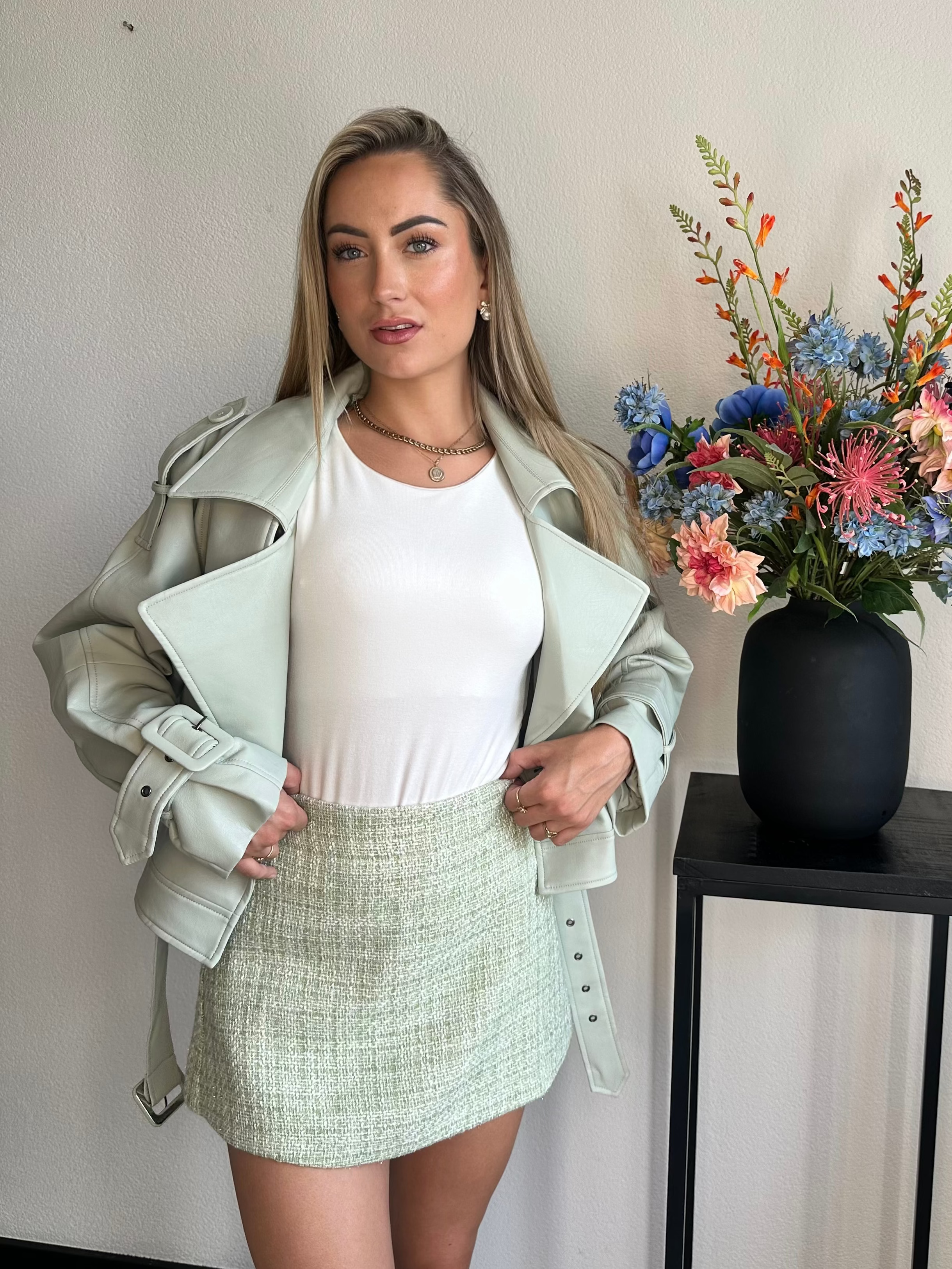 Cloé Skort - Groen